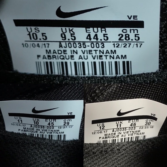 NEW Nike Zoom All Out Low Black White - Picture 7 of 7